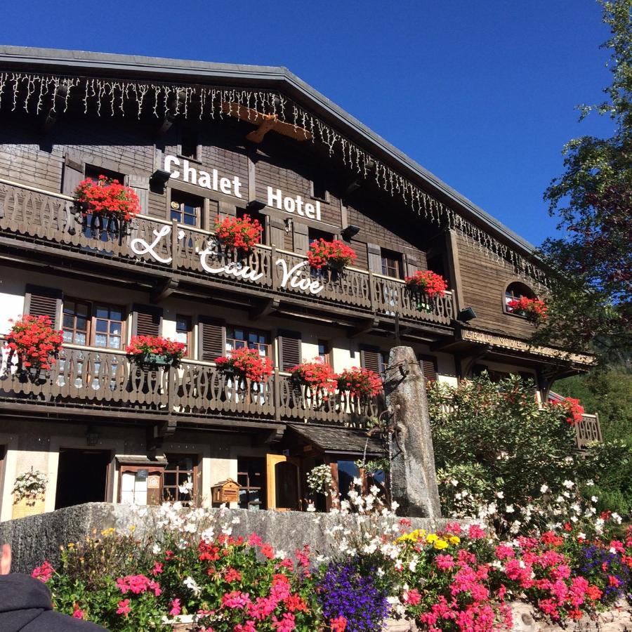 Chalet Appart'Hôtel l'Eau Vive Saint-Nicolas-la-Chapelle  Exterior foto